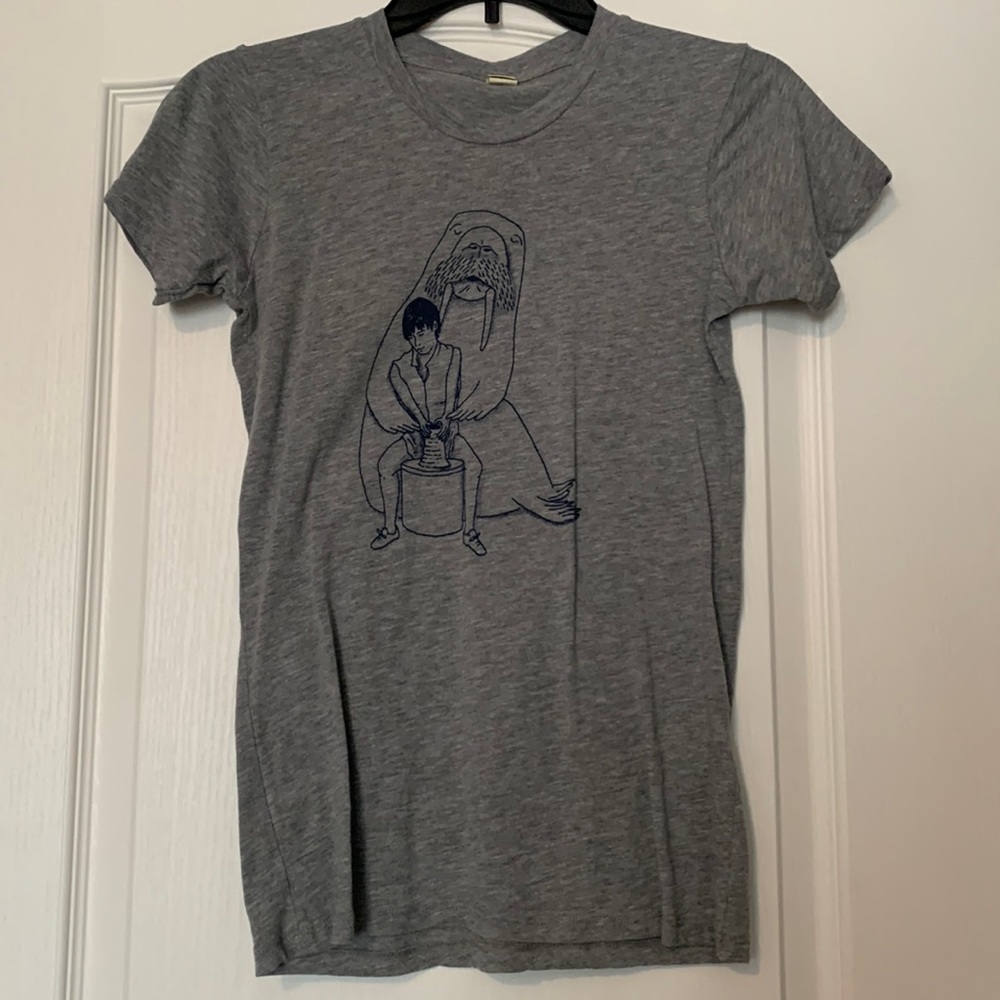 Walrus pottery shirt Patrick Swayze Ghost inspired